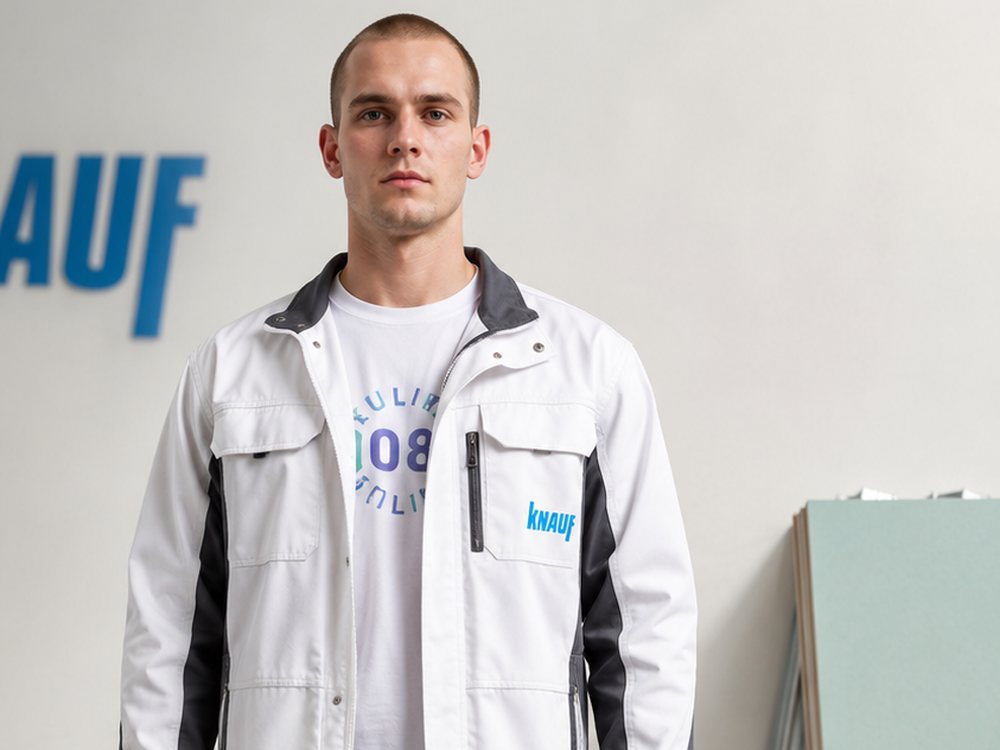 Рабочая куртка KNAUF с функциональными карманами и брендированием